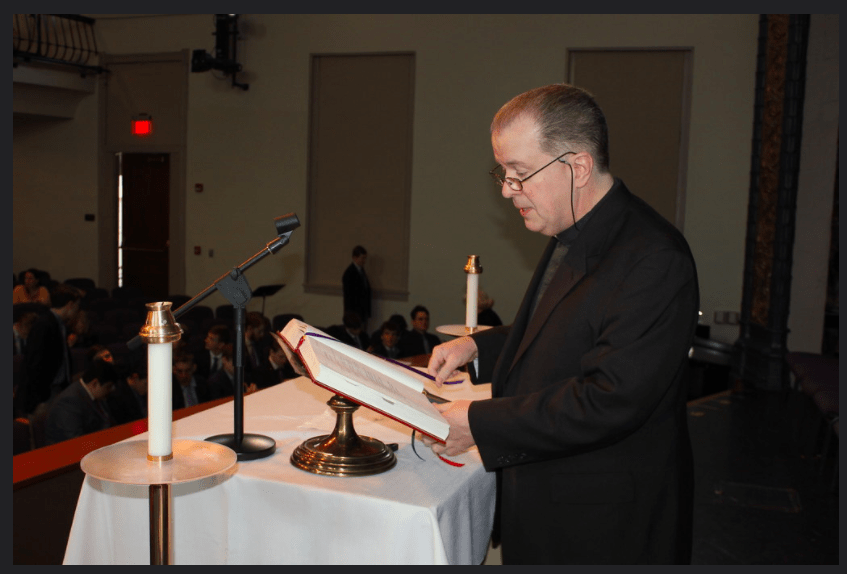 The last public event with Fr. Stephen Planning before being diagnosed with COVID-19. Read more here:https://www.wusa9.com/article/news/health/coronavirus/gonzaga-college-high-school-president-describes-covid-19-battle/65-619ff70f-0aac-4f41-9fe2-eee12e671ba2