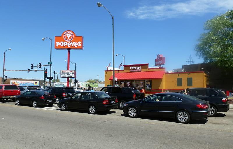 Popeyes released their Classic Chicken Sandwich on August 12, 2019 beginning the nationwide "chicken war." (Photo by jelm6 via Flickr.)