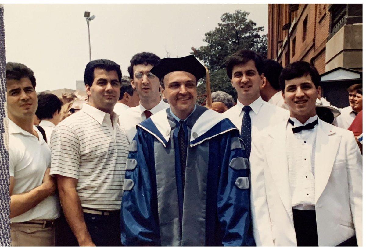 Mr. Paul Buckley (right) graduated in 1986 and began working for Gonzaga in 1998. He is currently the math department chair (Photo courtesy Mr. Paul Buckley)