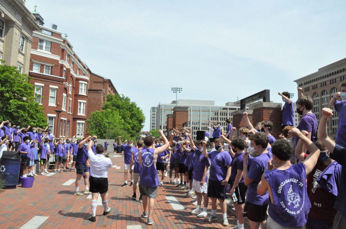 Seniors will be able to have experiences similar to this one, from Gonzagafest, at senior week. (Photo by Luke Elliot)