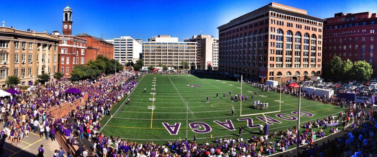 Gonzaga at its fullest capacity of student rowdiness (https://adwcatholicschools.org/schools/gonzaga-college-high-school/)