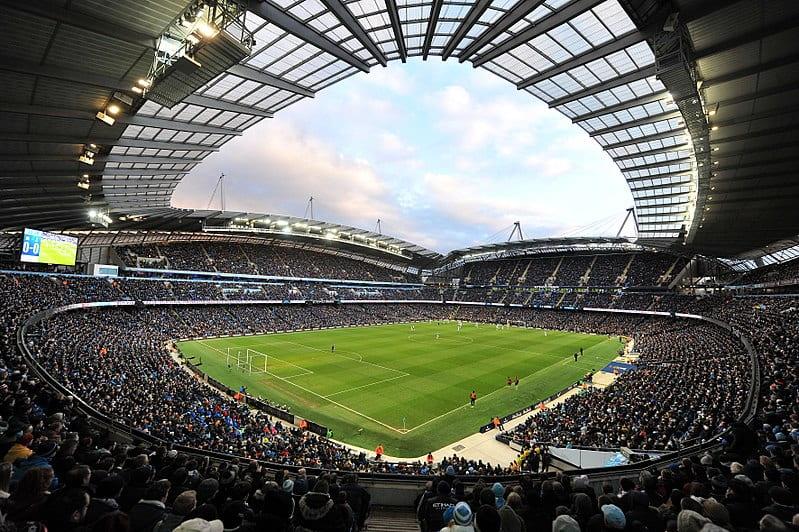 Manchester City Stadium (From Profile, CC BY 2.0 , via Wikimedia Commons)