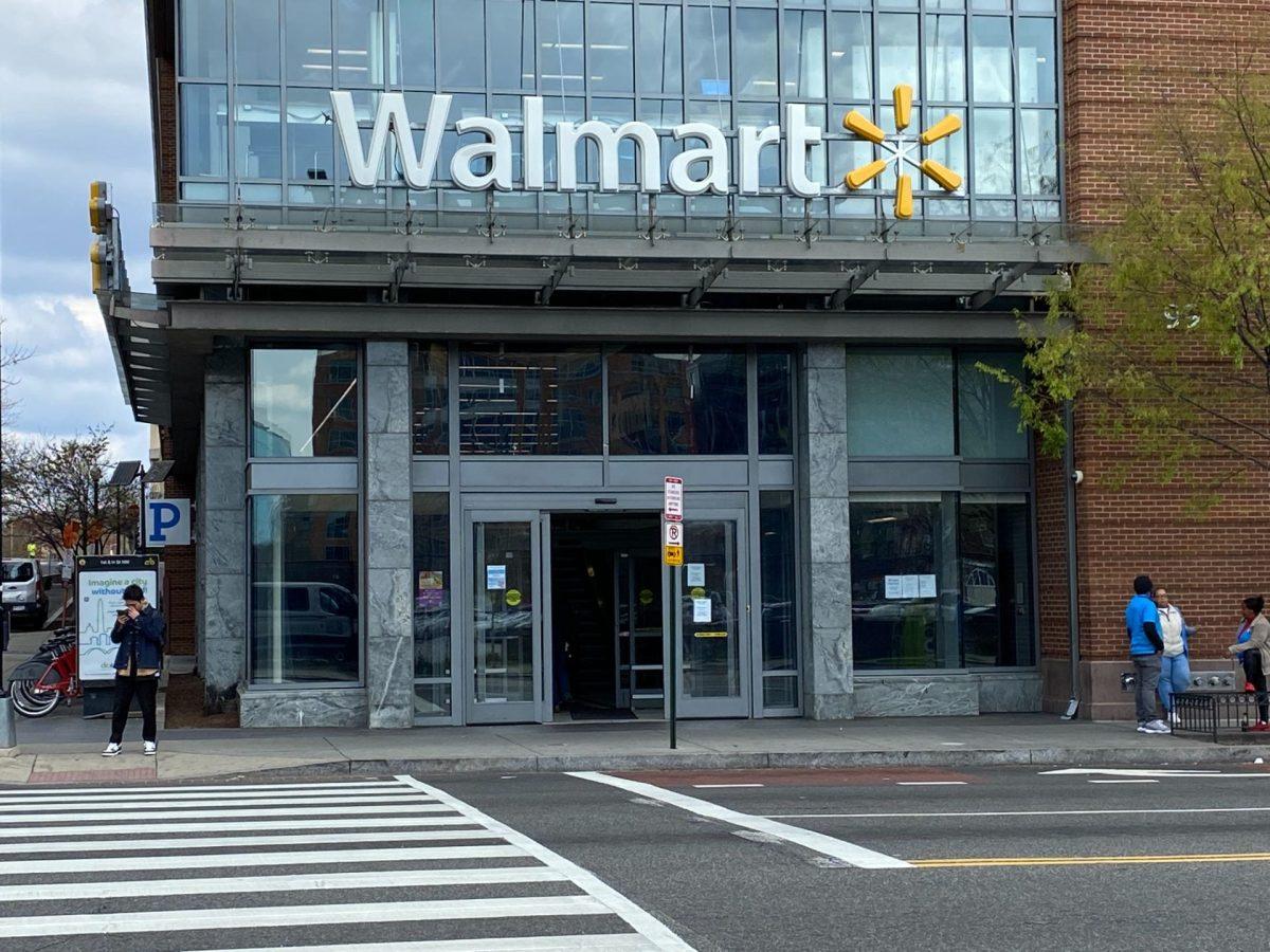 The H Street Walmart, which has been a popular off campus spot for students, is closing at the end of March. Photo by Aidan Melley