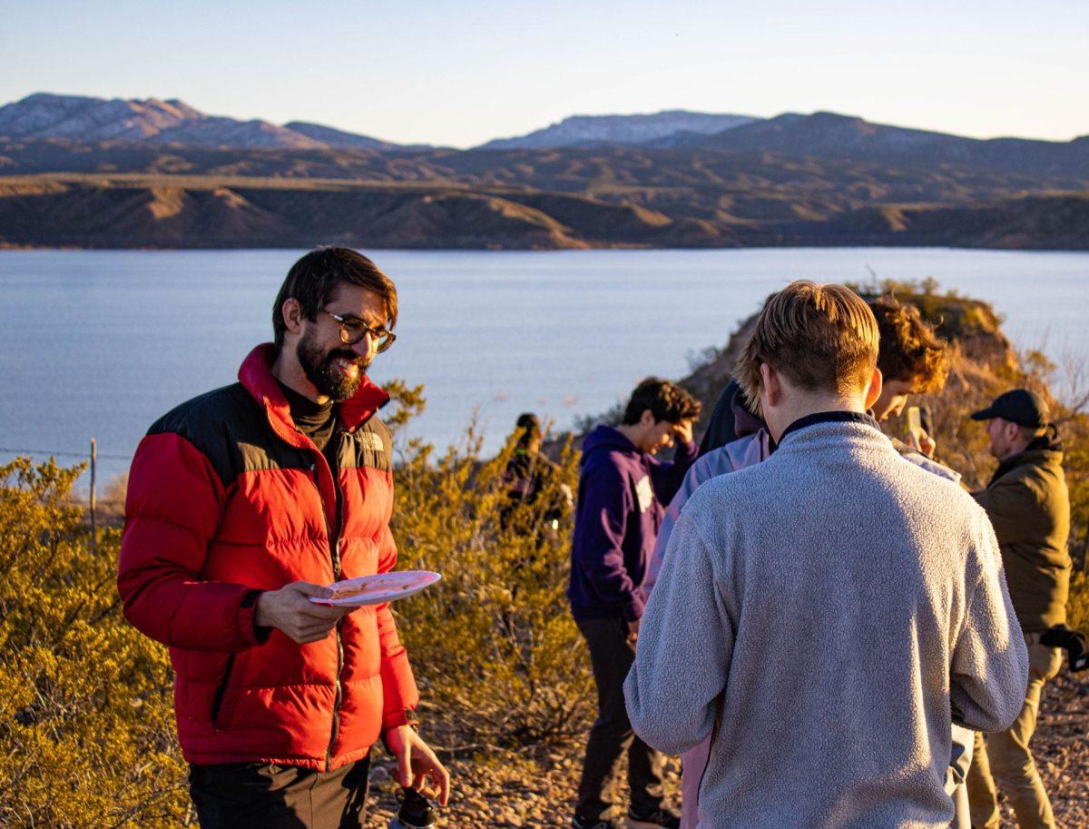 Mr. Dominic Pugliese, history teacher, teaches Lakota History and was one of the main organizers for the Gonzaga trip to Arizona. Photo by Will Decker/Photo II