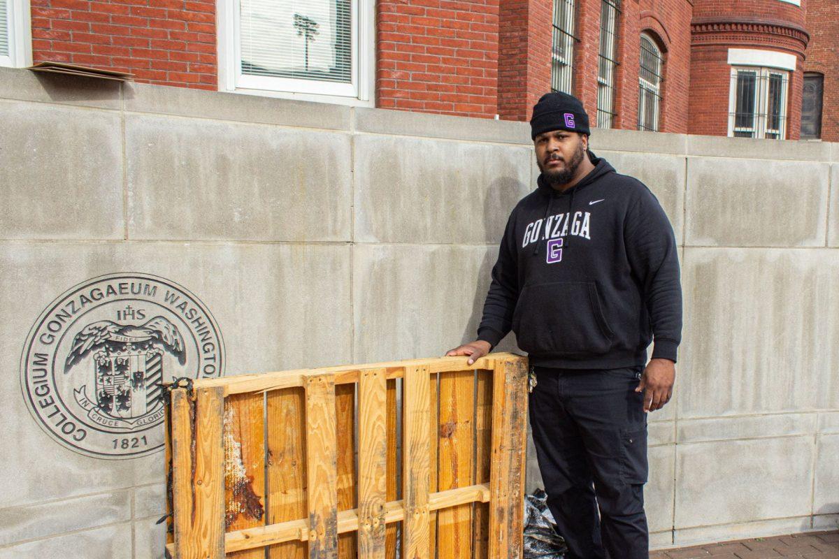 Mr. Justin Young has a diverse set of responsibilities at Gonzaga. Photo by Ethan Merkle / Photo II