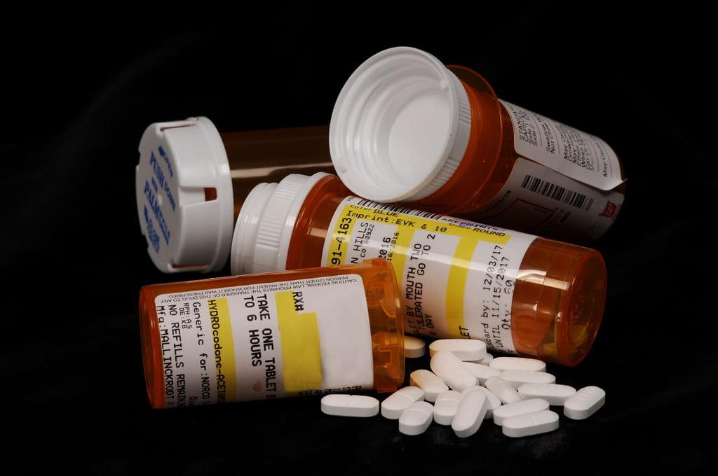 Prescription opioid pills that are commonly responsible for opioid addiction