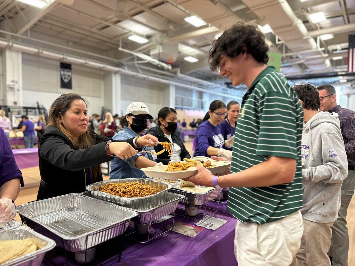 Spaghetti was one of the many dishes served at Gonzaga's International Food Fair. Photo from Mr. Coach Singh/ Gonzaga Flickr