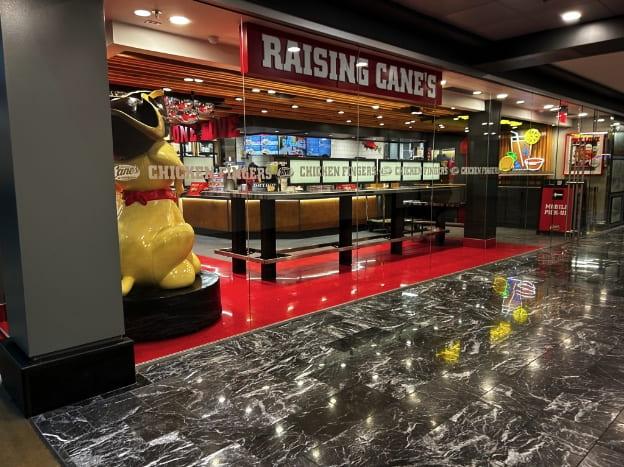 Raising Cane's opened in Union Station in early January. Photo by Luke Essig