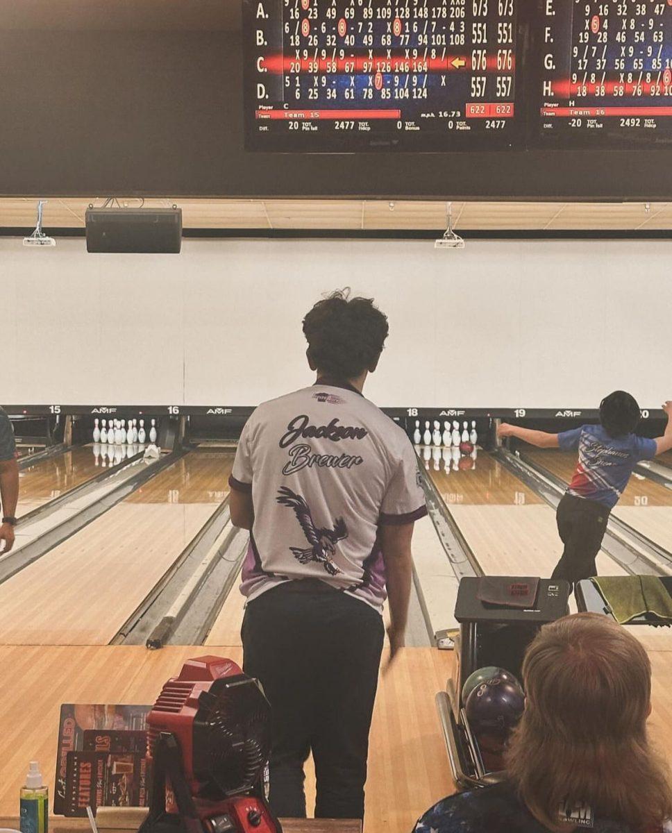 Jackson Brewer at inaugural Gonzaga Bowling event. Photo Credit: Submitted by Jackson Brewer