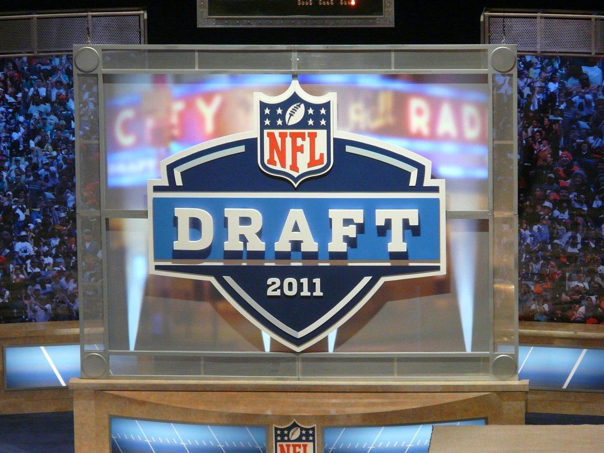 Photo of 2011 NFL Draft stage used with Creative Commons Licenses from Marianne O'Leary's Flickr account. 

https://www.flickr.com/photos/marianne_oleary/5668477546/