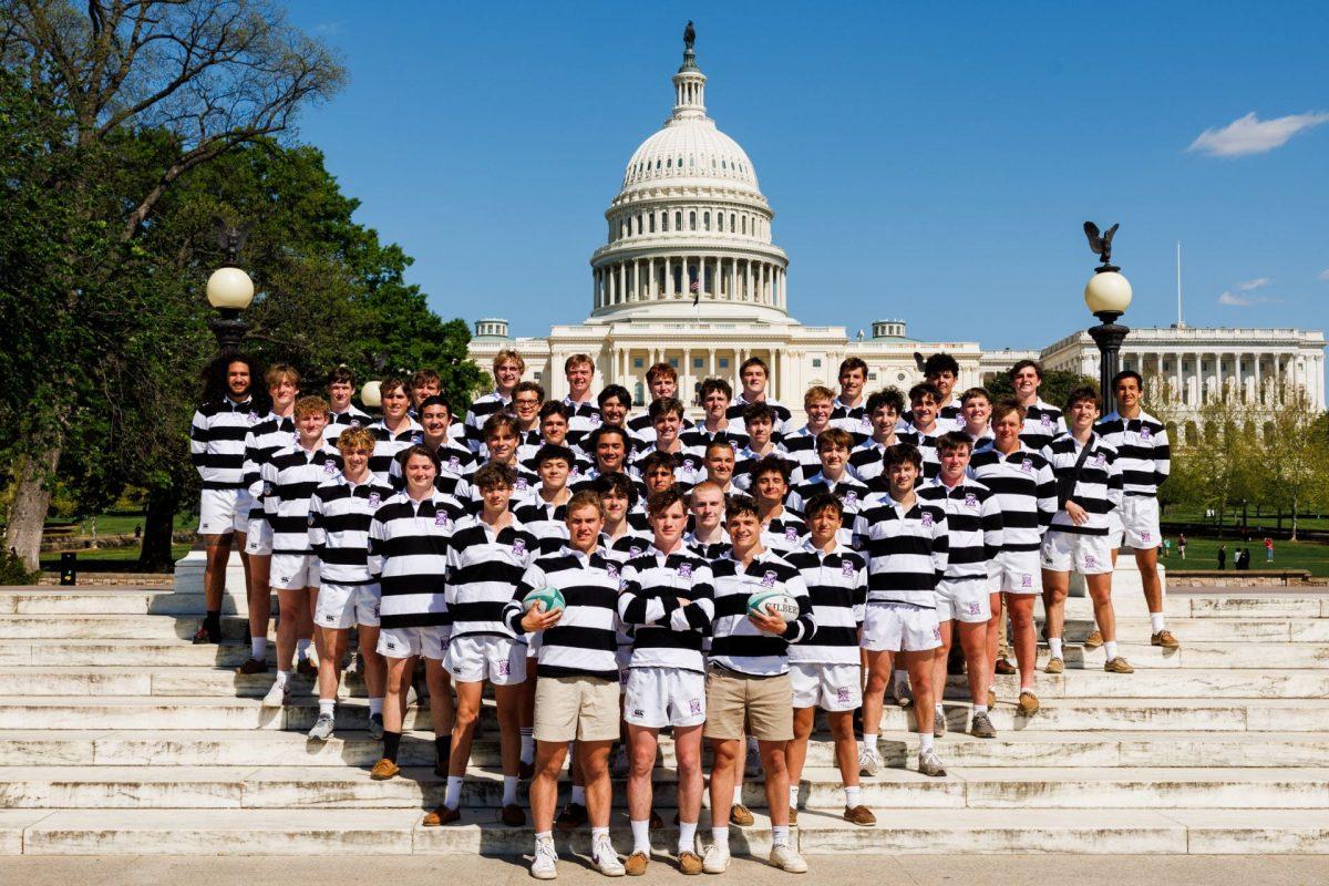 This year's team photo in front of the Capitol Building. Photo courtesy of Hugo Rodas.