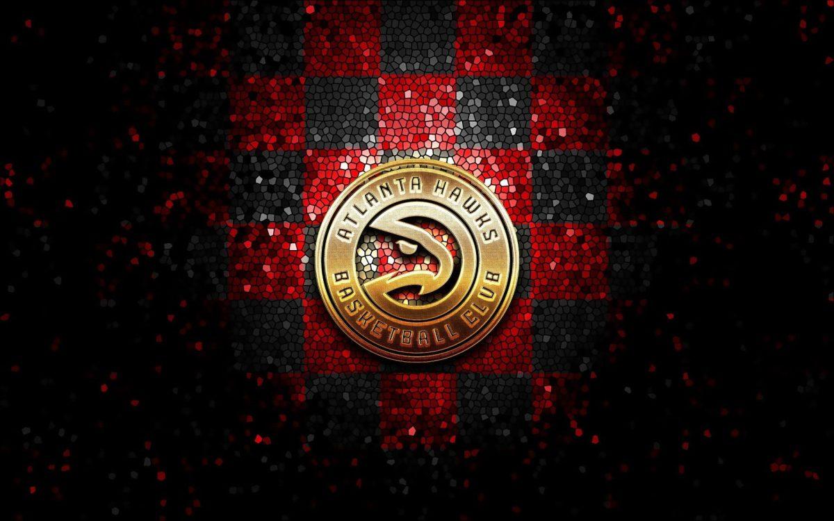 The Atlanta Hawks will have the first overall pick in this year's draft. Photo taken from GoodFon.com (https://www.goodfon.com/sports/wallpaper-download-2880x1800-wallpaper-sport-logo-basketball-nba-atlanta-hawks-glitter-ch.html)