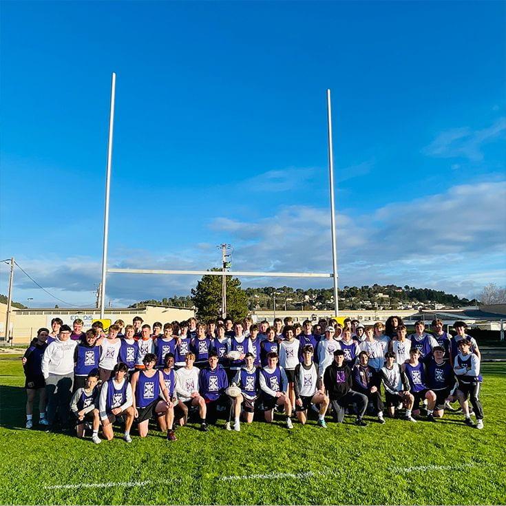 The varsity rugby teams played some games during spring break trip to Argentina.